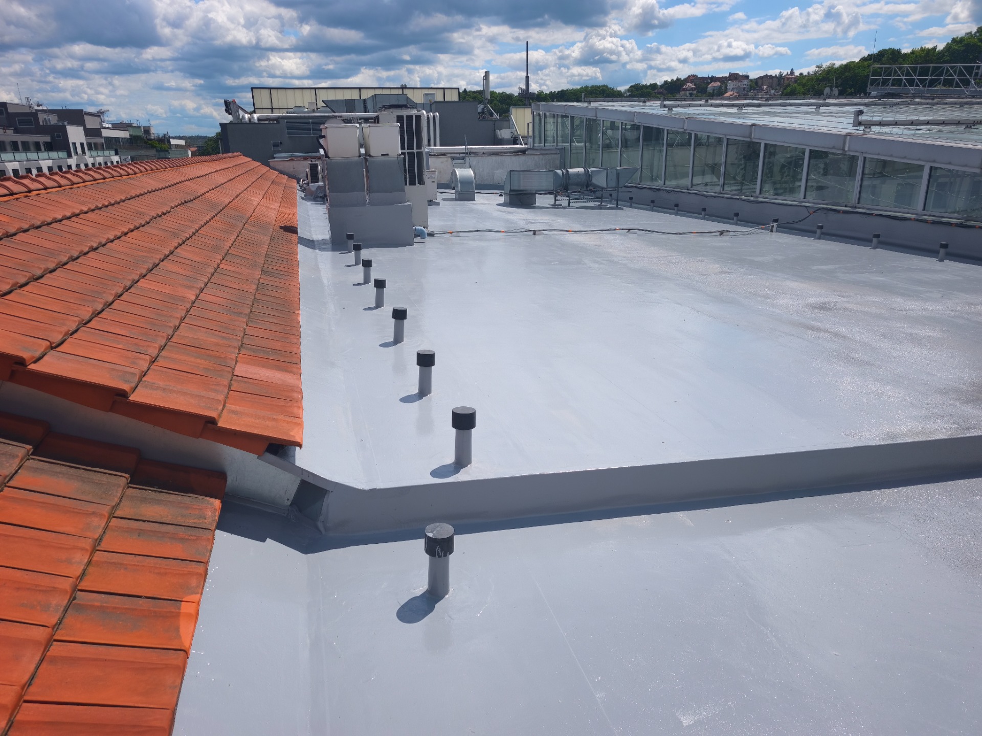 Hydroizolace střechy