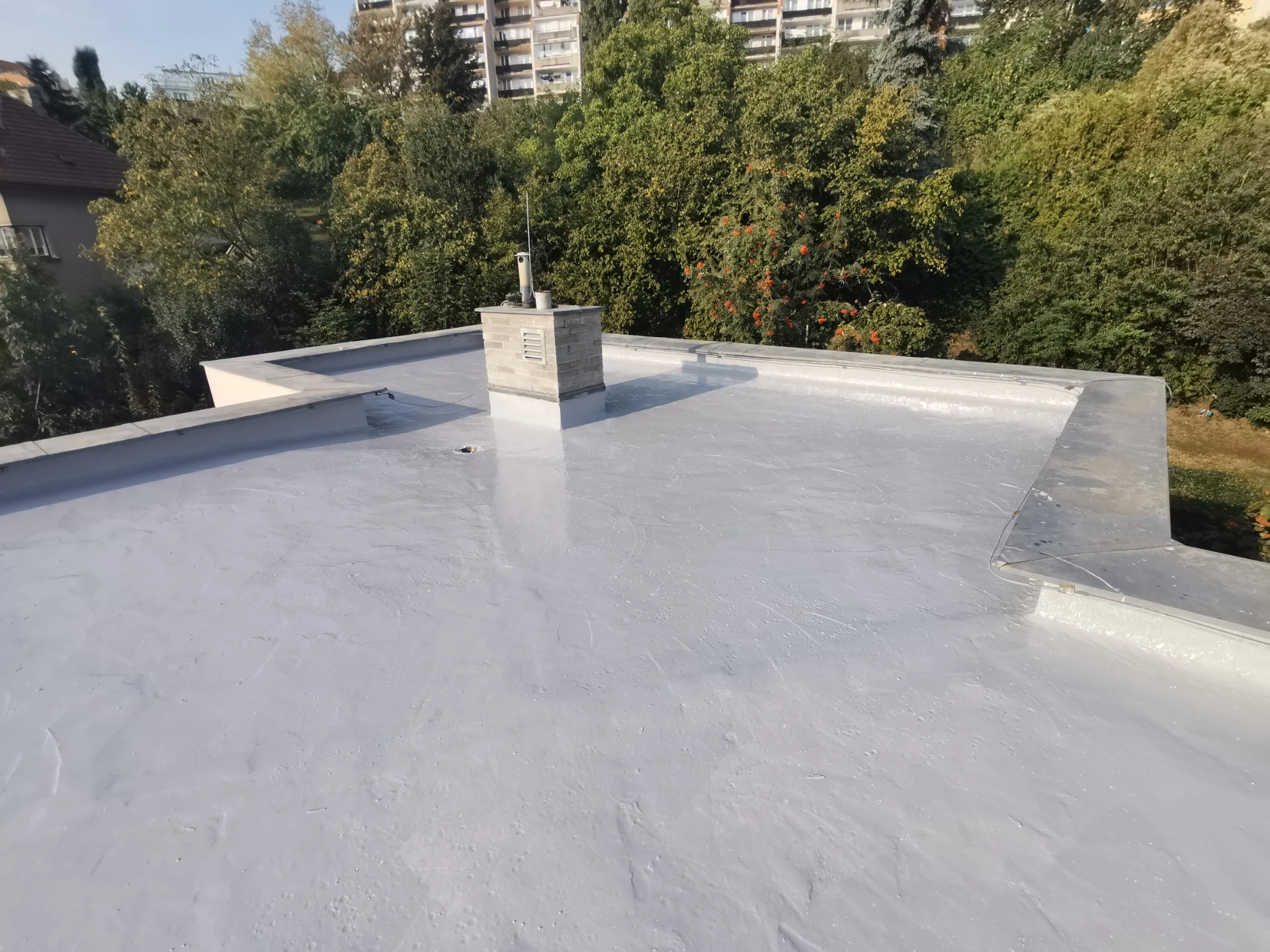 hydroizolace ploche střechy